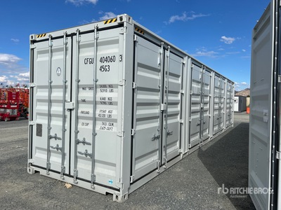 2025 40 ft High Cube Multi-Door Storage Container