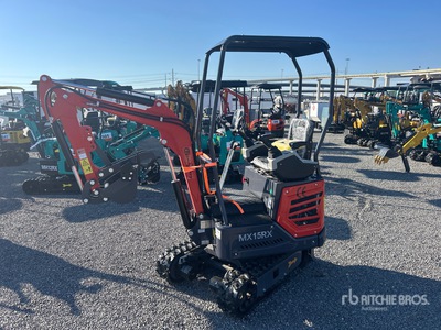2025 CFG MX15RX Mini Excavator (Unused)