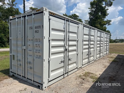 2025 40 ft High Cube Multi-Door Storage Container