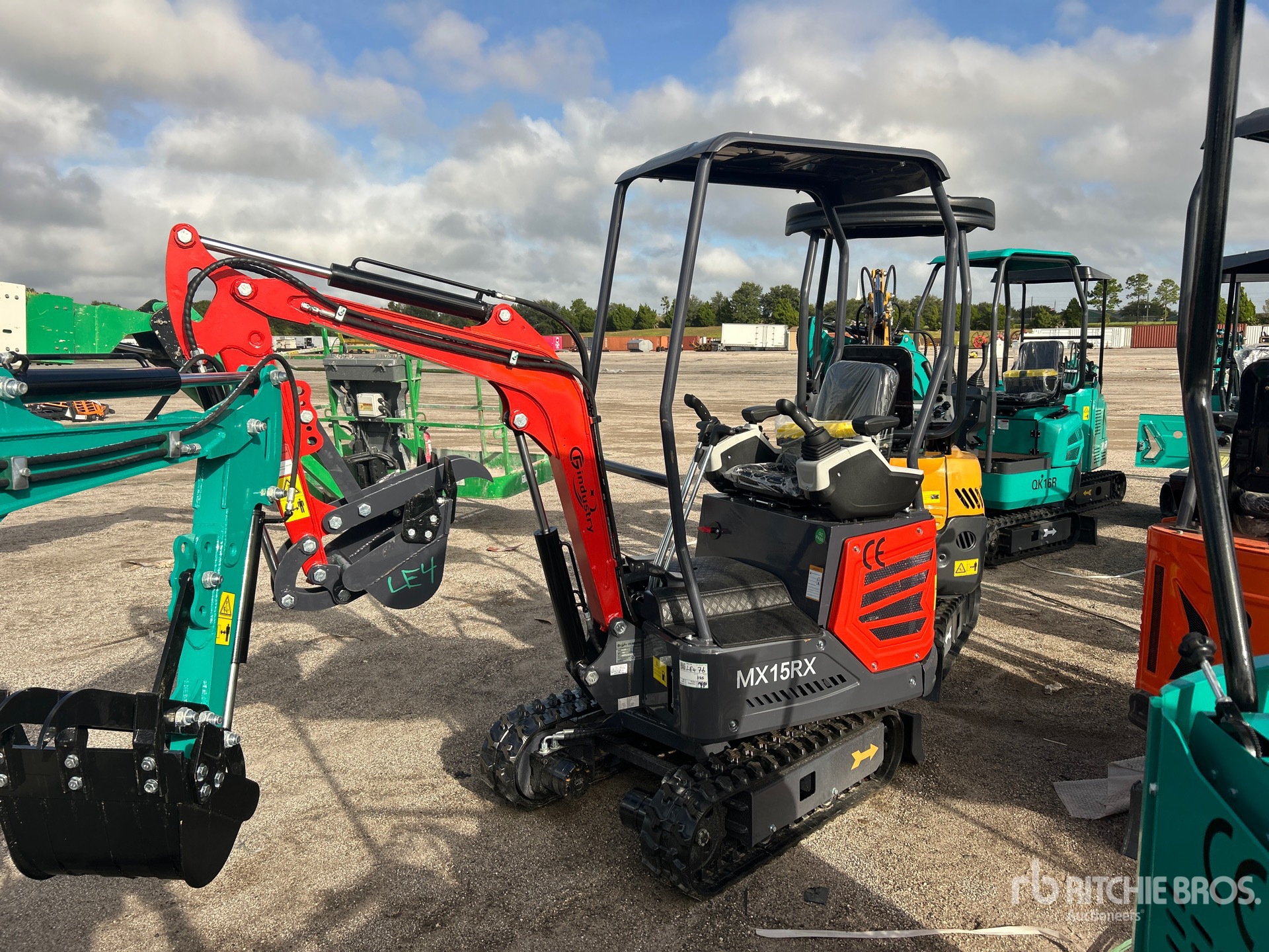 2025 CFG MX15RX Mini Excavator (Unused)