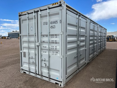 2025 40 ft High Cube Multi-Door Storage Container