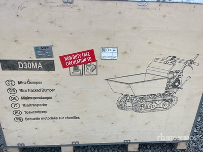2025 AGT D30MA Dumper (Unused)