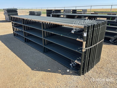 Quantity of (24) 2025 BYT 15 ft 4 in x 4 ft Steel Magnum Ranch Livestock Panel (Unused)