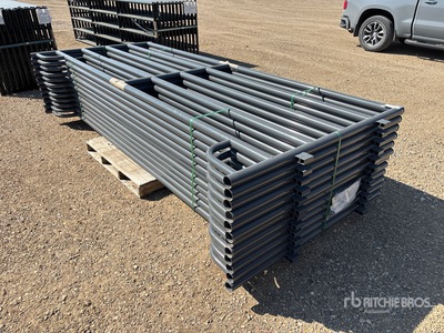 Quantity of (12) 2025 BYT MSP120 12 ft x 5 ft Magnum Ranch Livestock Panel (Unused)