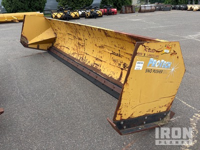 Pro-Tech 16 ft Snow Pusher - Fits Wheel Loader