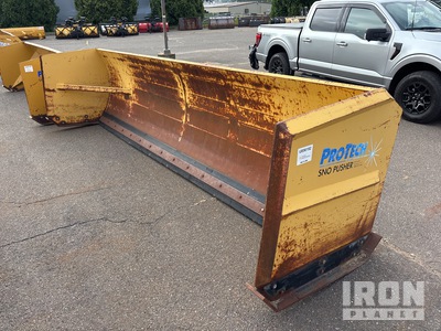 Pro-Tech 16 ft Snow Pusher - Fits Wheel Loader