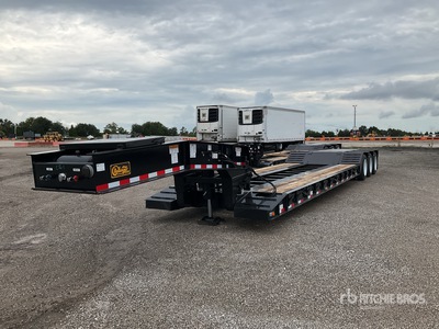 2025 Witzco RG-52 Tri/A Removable Gooseneck Lowboy Trailer (Unused)