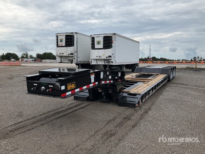 2025 Witzco RG-52 Tri/A Removable Gooseneck Lowboy Trailer (Unused)