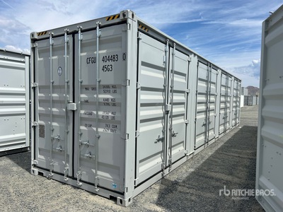 2025 40 ft High Cube Multi-Door حاويات تخزين