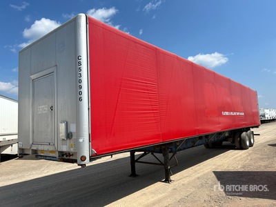 2009 Utility 53 ft T/A Curtain Side Trailer