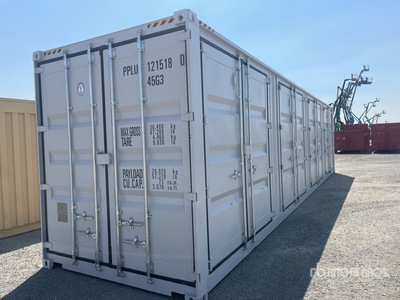 2025 40 ft High Cube Multi-Door Contenedor de almacenamiento (Unused)