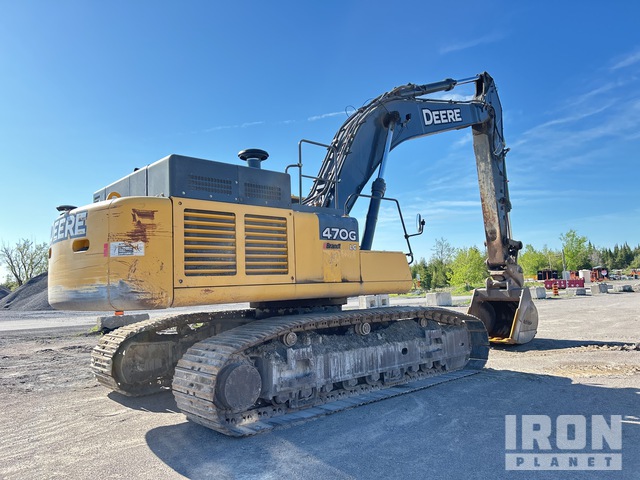 2015 John Deere 470G Tracked Excavator in Cameron, Ontario, Canada ...