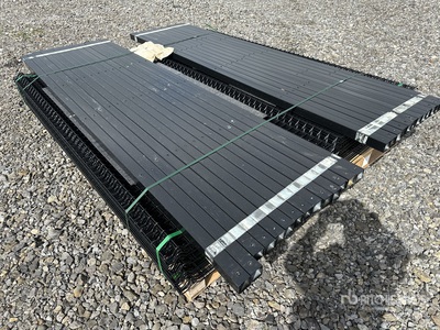 Quantity of (25) 2500 mm x 2200 mm Mesh Security Zaun (Unused)