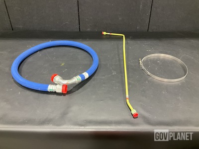 (2) Metal Tube Assemblies, (104) Hose Clamps & Assorted Items