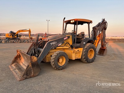 2007 John Deere 710J 4x2 Chargeuse-pelleteuse