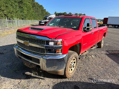 2019 Chevrolet Silverado 3500HD 4x4 Crew Cab Pickup (Inoperable)
