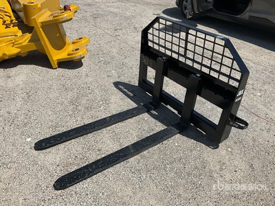 JBX 4000 48 in Skid Steer Forks (Unused)