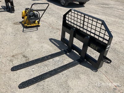 JBX 4000 48 in Skid Steer Forks (Unused)