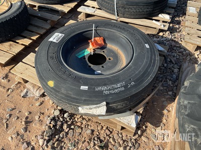 Goodyear 10R22.5 Tire w/Wheel