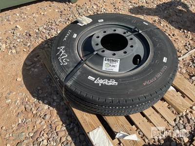Firestone 11R22.5 14PR Tire w/Wheel