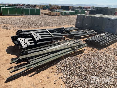 (50) Assorted Tent Poles