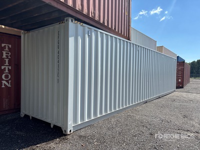 2025 40 ft High Cube Multi-Door Storage Container