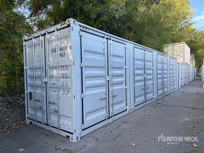 2025 40 ft High Cube Multi-Door حاويات تخزين
