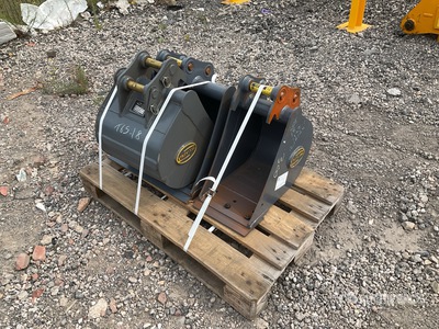 Quantity of (3) Strickland Digging Godet d'excavatrice - Fits Kubota U27 (Unused)
