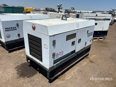 2009 Wacker G-25 Skid-Mounted Generator set