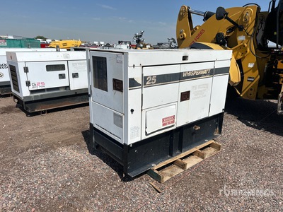 2009 Multiquip DCA25SSI 20 kW Skid-Mounted Groupe électrogène