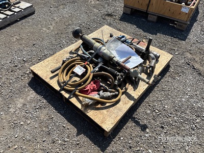 Triple-head pneumatic scabbling hammers ハンドツール