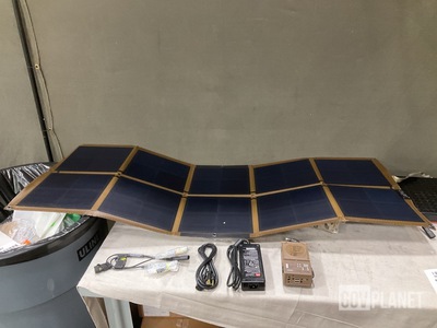 (2) Thales Foldable Solar Panels