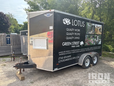 2018 MTI 14 ft T/A Enclosed Trailer