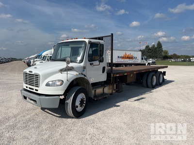 2016 Freightliner M2 106 6x4 Ciężarówka z płaską platformą