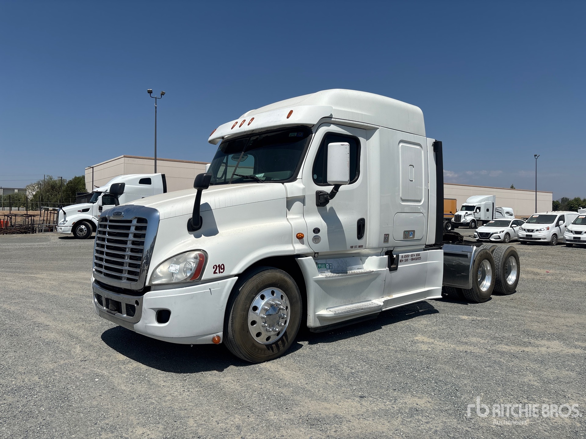 2015 Freightliner Cascadia 125 6x4 Tracteur routier couchette