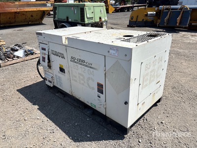 Kubota SQ-1210 20.6 kW Skid-Mounted Generator Set