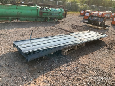 Quantity of (50) 2025 Future FTL50 12 ft Galvalume Steel Siding/Roofing Sheets Structural Steel (Unused)