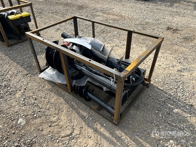2025 Mower King SSECAG-Y Skid Steer Auger (Unused)