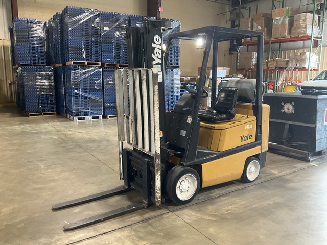2020 Yale GLC040AFNUAE082 4000 lb Cushion Tire Forklift