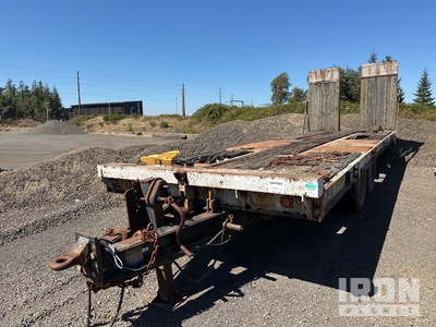 1977 Hyster 25 ft T/A tilt deck Tilt Deck Trailer