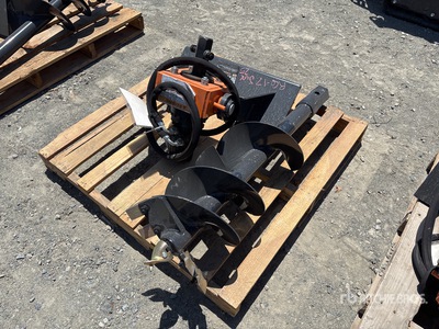 2025 Wolverine MAD-12-12D 12 in Mini Skid Steer Auger (Unused)