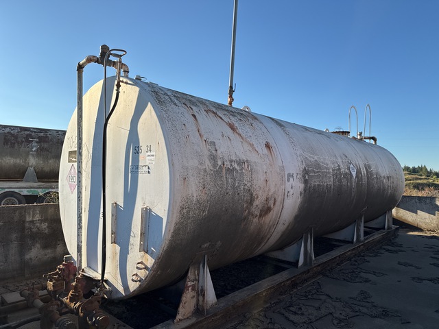 10000 gal Skid Mounted Steel Diesel Tank
