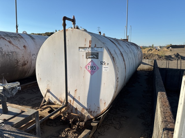 10000 gal Skid Mounted Steel Diesel Tank