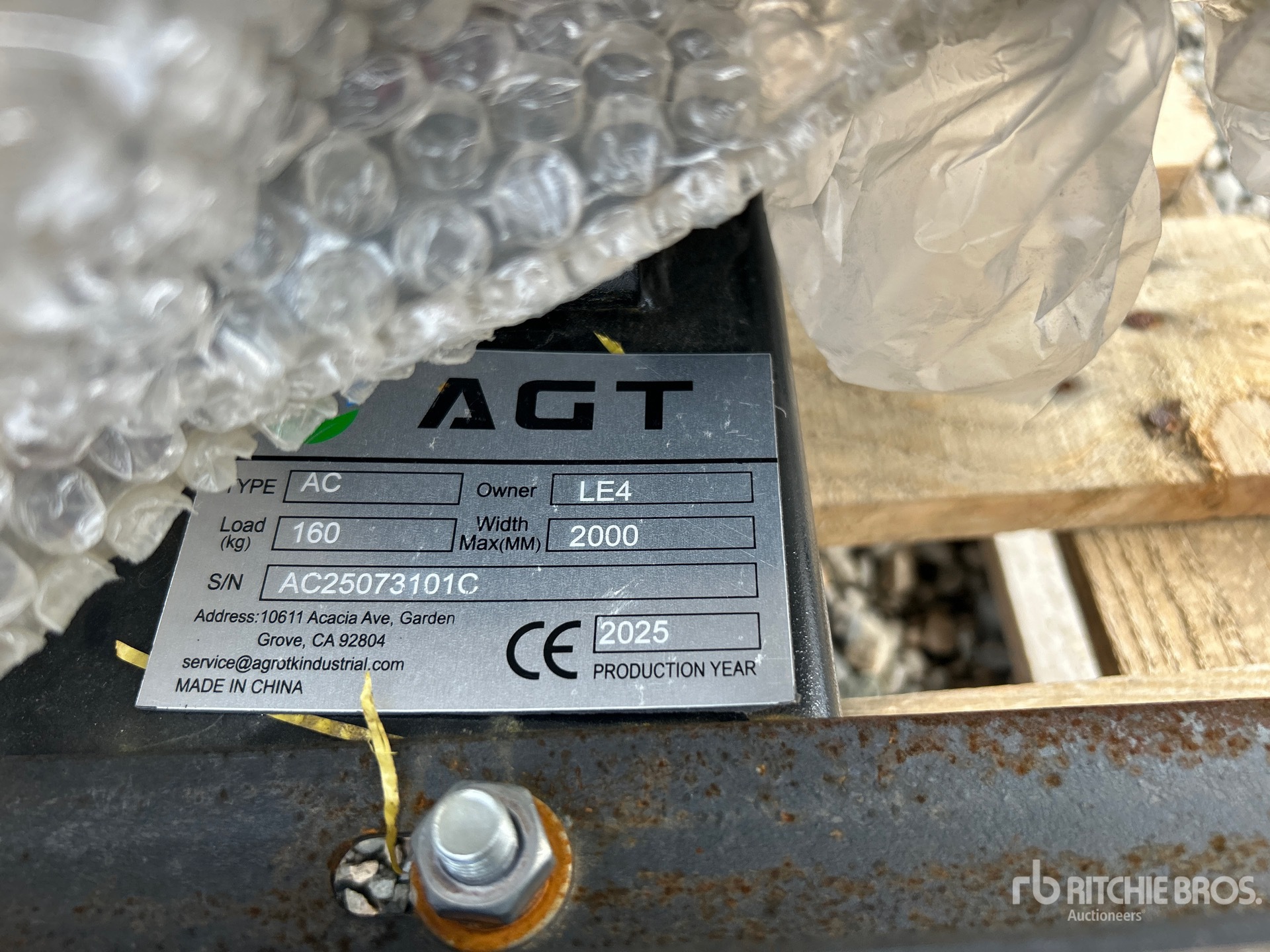 2025 AGT AC 40 gal Air Compressor (Unused)