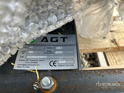 2025 AGT AC 40 gal コンプレッサー (Unused)