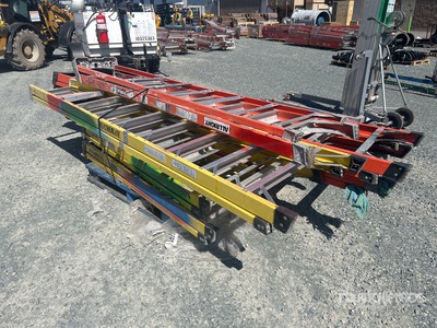 Quantity of (9) Ladder