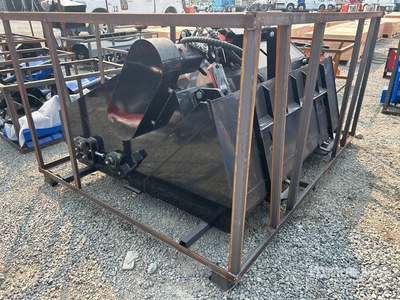 2025 Top Cat ECSSLR72 72 in Skid Steer Landscape Rake (Unused)
