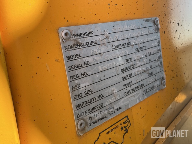 MONTACARGAS ELéCTRICO HYSTER E65Z40