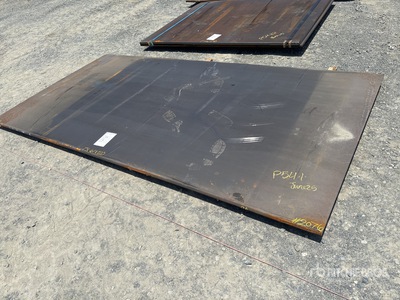 2025 Kit Containers Steel 120 in x 61 in (1 in Thick) Stahlplatten