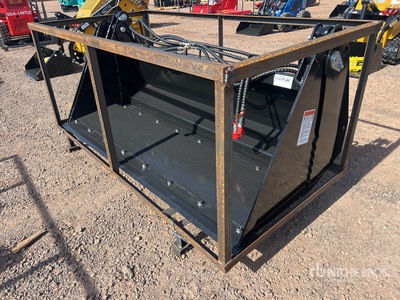 2025 Top Cat 4IN1BCT 74 in 4 in 1 Skid Steer Bucket (Unused)